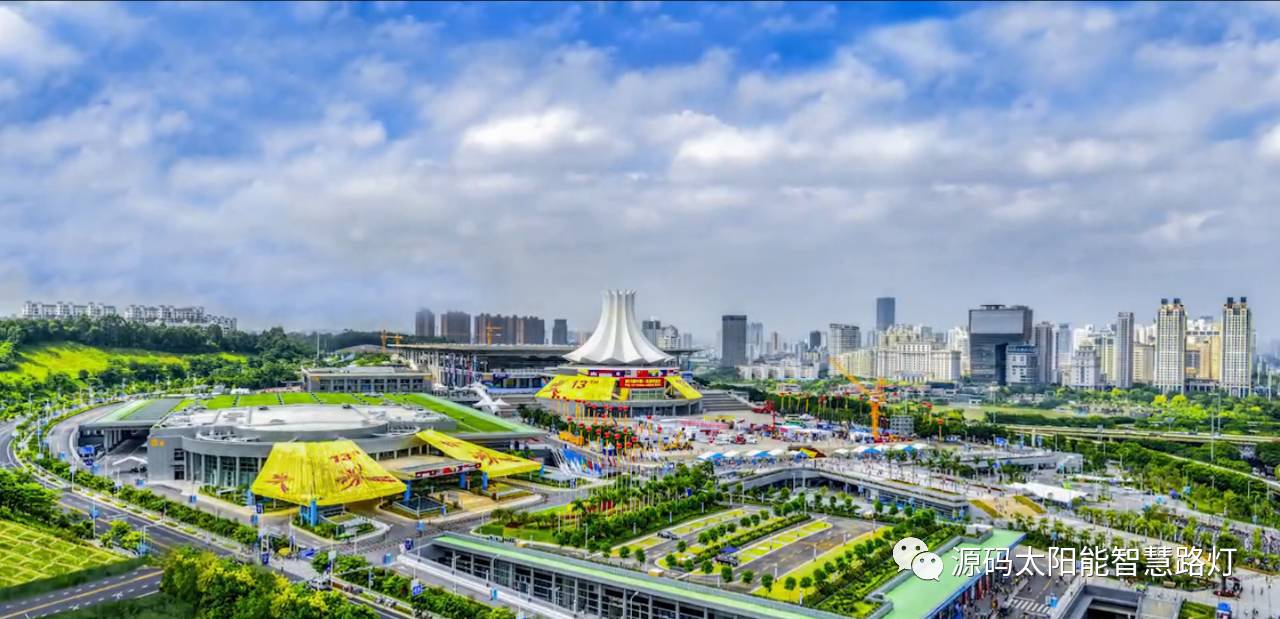 太陽能路燈，太陽能路燈廠家，太陽能平板燈，東盟博覽會